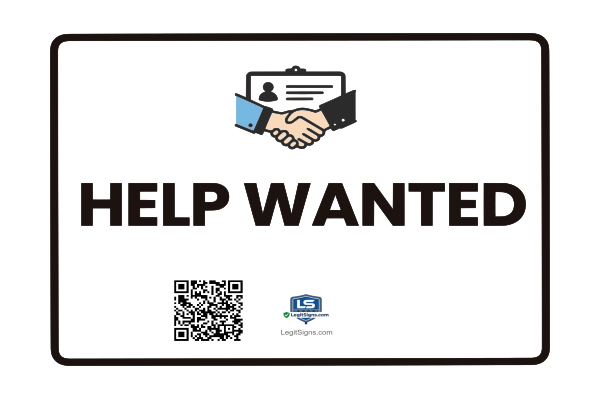 Help Wanted Sign
