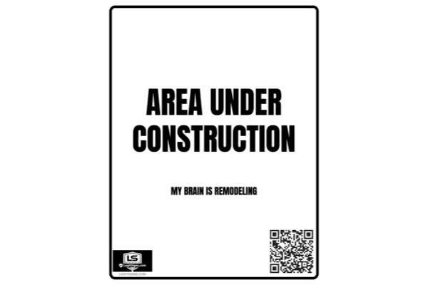 Area Under Construction (Black)