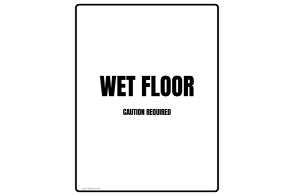 Wet Floor Portrait