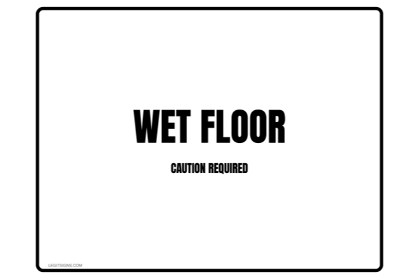 Wet Floor Landscape