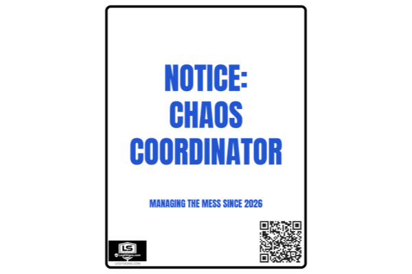 Notice Chaos Coordinator (Blue) Portrait