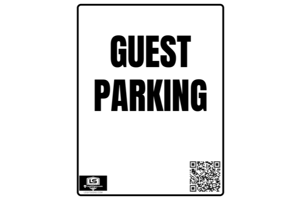 Guest Parking Portrait