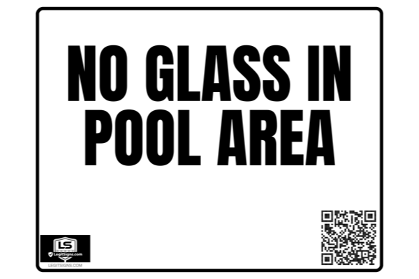 No Glass In Pool Area Landscape