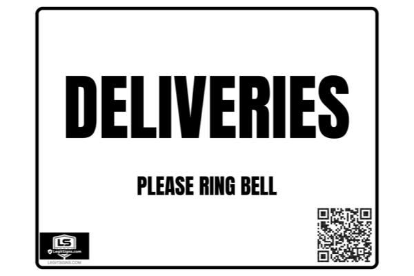 Deliveries (Black) Landscape