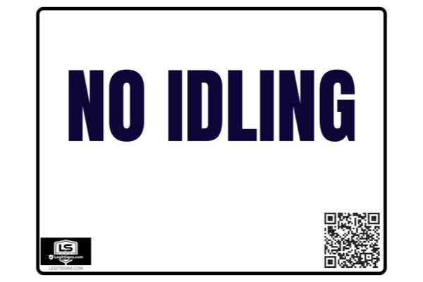 No Idling Landscape
