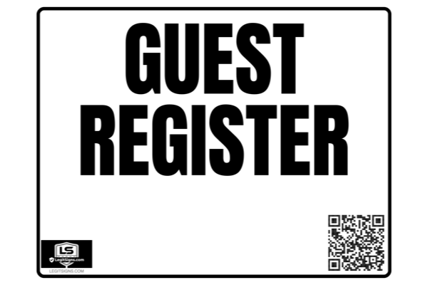 Guest Register Landscape