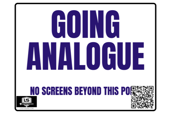 Going Analogue Landscape