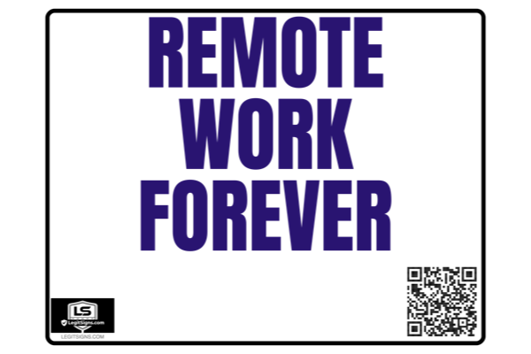 Remote Work Forever Landscape