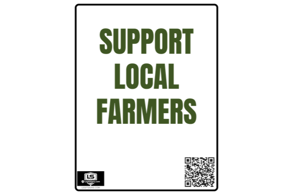 Support Local Farmers Portrait
